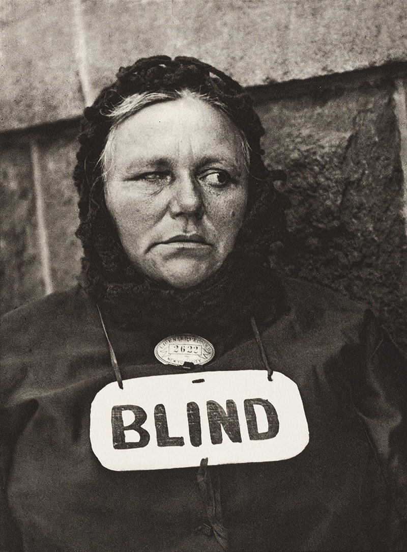 Blind Paul Strand 1916