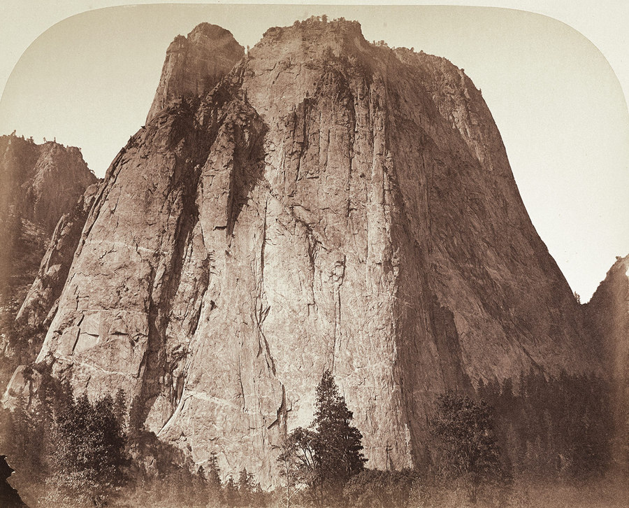 Cathedral Rock Yosemite Carleton Watkins 1861