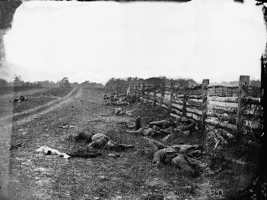 The Dead of Antietam Alexander Gardner 1862