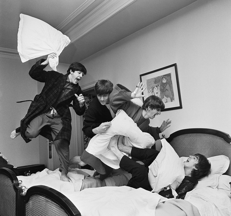 The Pillow Fight Harry Benson 1964