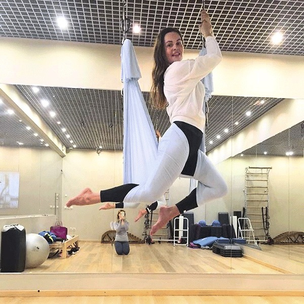 В свободное время Андреева занимается фитнесом и йогой 