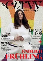 The Curvy Magazine - немецкий журнал мод для полных март 2018