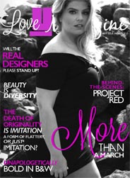 Love U - американский журнал мод для полных женщин февраль 2018