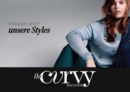 Немецкий журнал для полных женщин The Curvy Magazine январь 2018