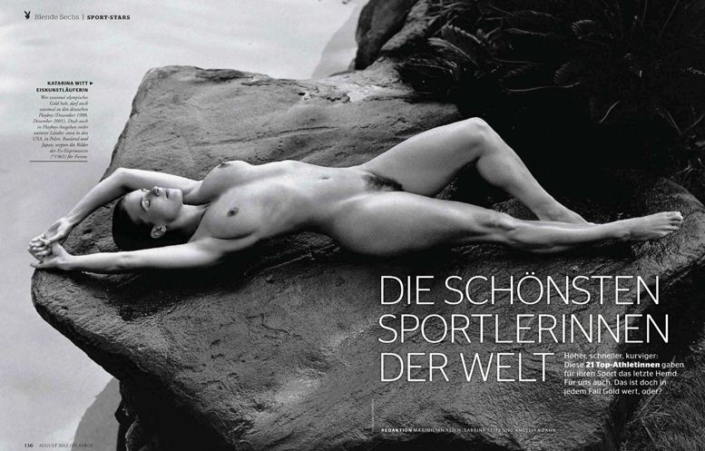 Playboy Germany, август 2012 / Katarina Witt / Катарина Витт - фигурное катание