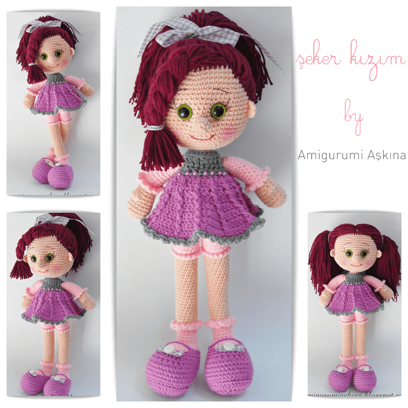 Амигуруми куколка Candy Doll крючком