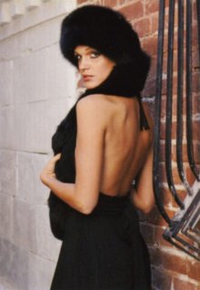 Фотосессия певицы Анастасии Сланевской в журнале "Пингвин" 2007 год