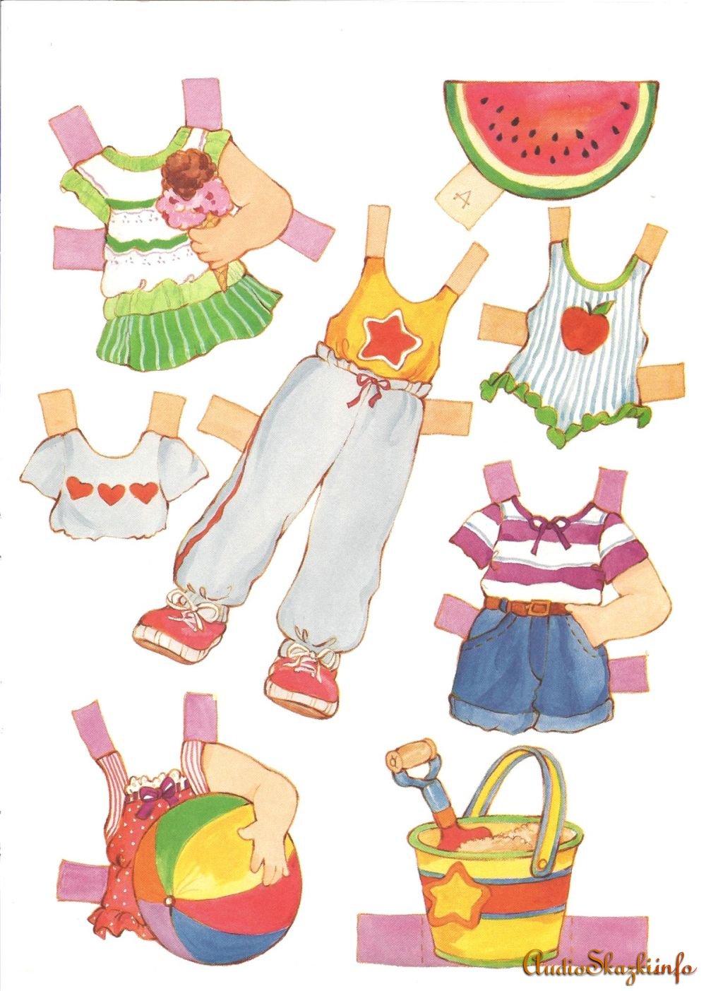 Бумажные куклы Бумажные куклы