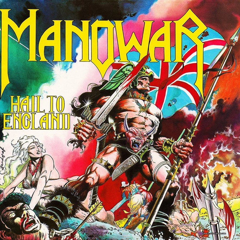 87. Manowar, 'Hail to England' (1984) the 100 geatest metal albums, the rolling stone, металл