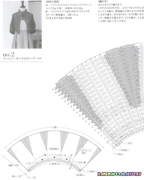 Стильное вязание крючком. Японский журнал со схемами