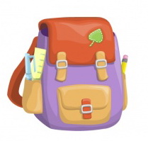 Школьный портфель, рюкзак рисунок