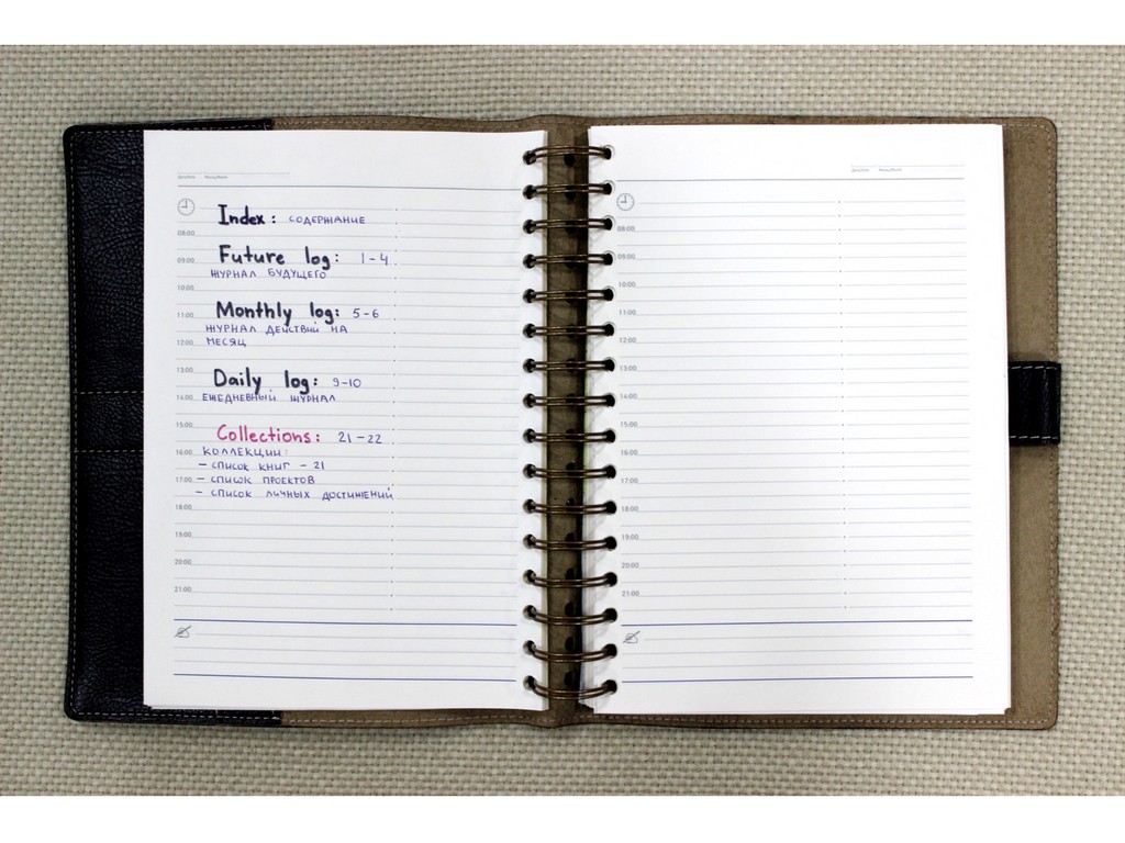 Bullet Journal: управлять временем проще, чем кажется