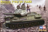 Russian T-34/85 Tank (Model 1944 Flattened turret) (Артикул:84807)