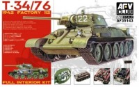 T-34/76 1942 Factory 112 Full Interior Kit (Артикул:AF35143)