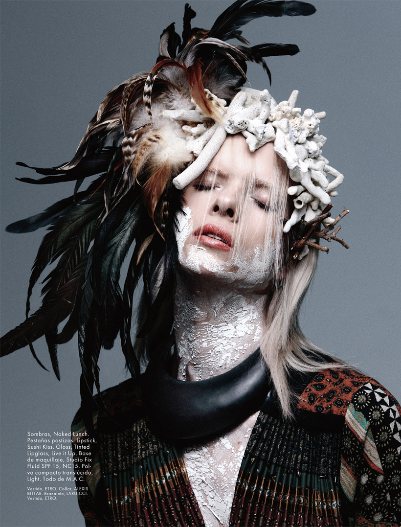 Алена Субботина (Alyona Subbotina) в журнале Elle Mexico