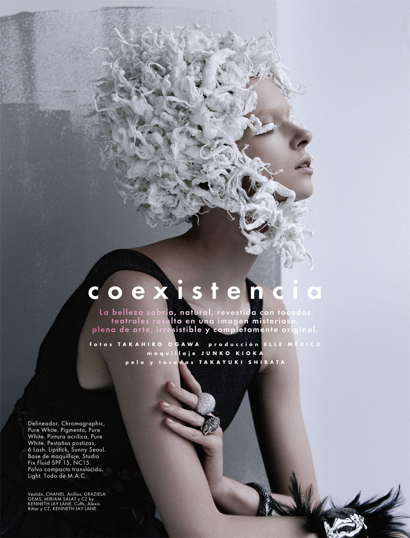 Алена Субботина (Alyona Subbotina) в журнале Elle Mexico