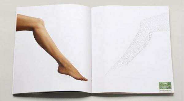 Креативная реклама в журналах / 42 примера работ