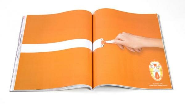 Креативная реклама в журналах / 42 примера работ