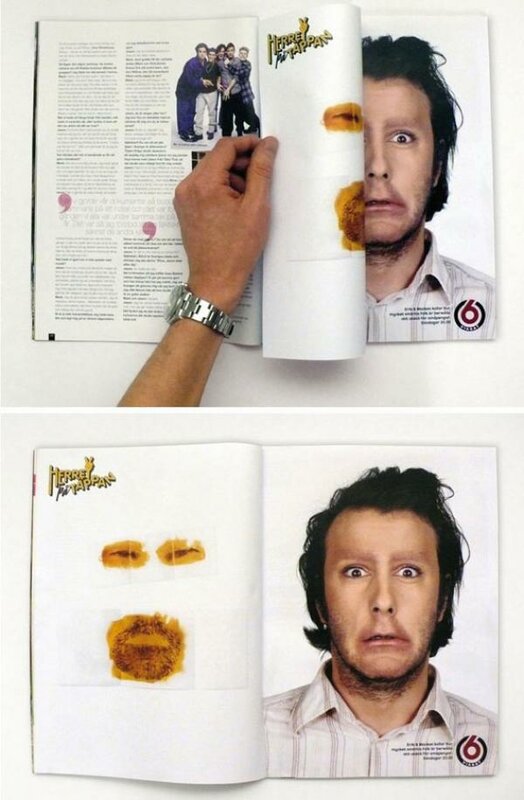 Креативная реклама в журналах / 42 примера работ