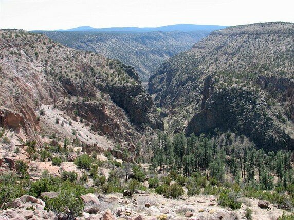 США. Нью-Мексико. Около Лос-Аламоса.