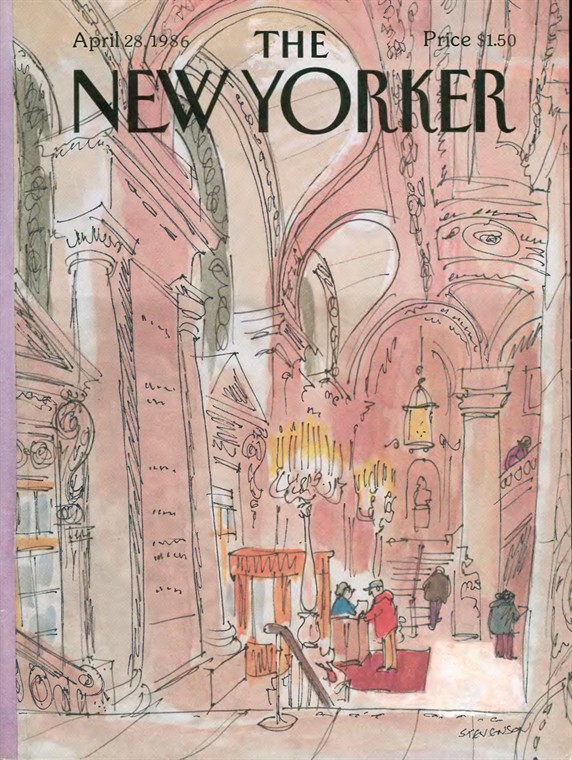 Жизнь Нью-Йорка в обложках журнала `The New Yorker`. 40 каверов