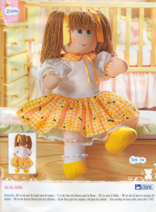 QUILI - 135. Журнал с выкройками текстильных кукол (8)