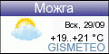 GISMETEO: Погода по г. Можга