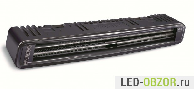 Дневные ходовые огни Philips с диодами COB и линзами