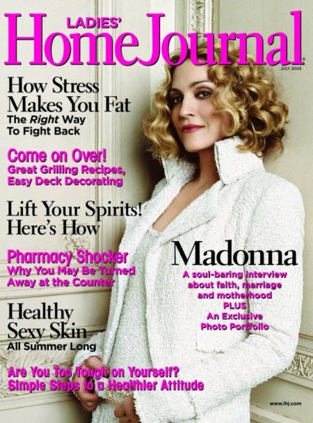 Мадонна на обложках журналов