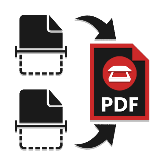 Как сканировать в один файл PDF