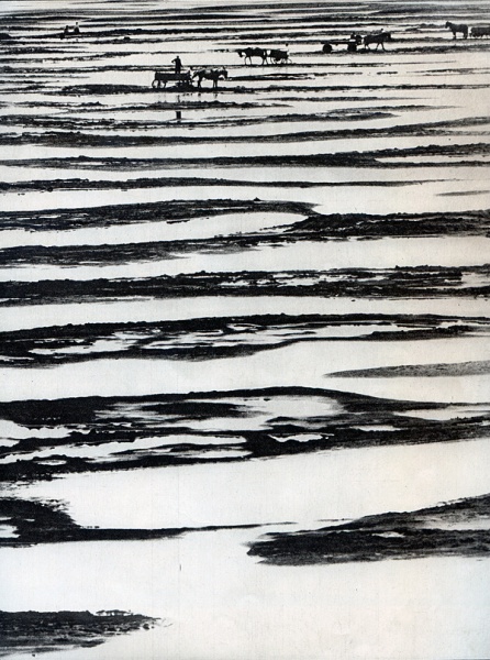 Отмар Гек. Швейцария. У реки