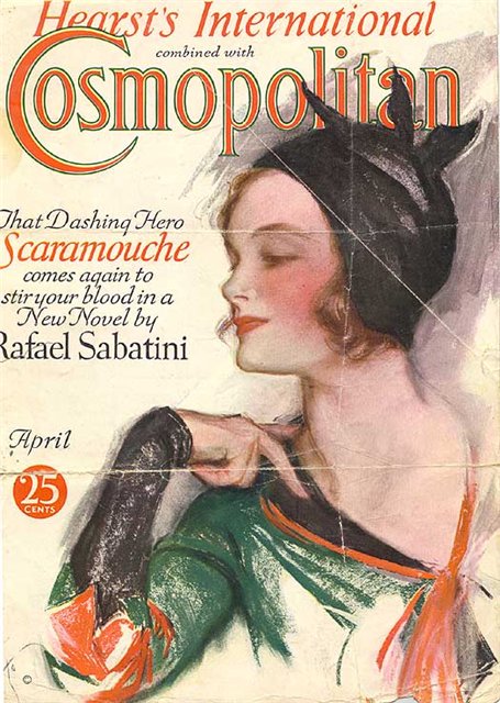 ИСТОРИЯ ЖУРНАЛА Cosmopolitan В ГРАФИКЕ Chandler Christy