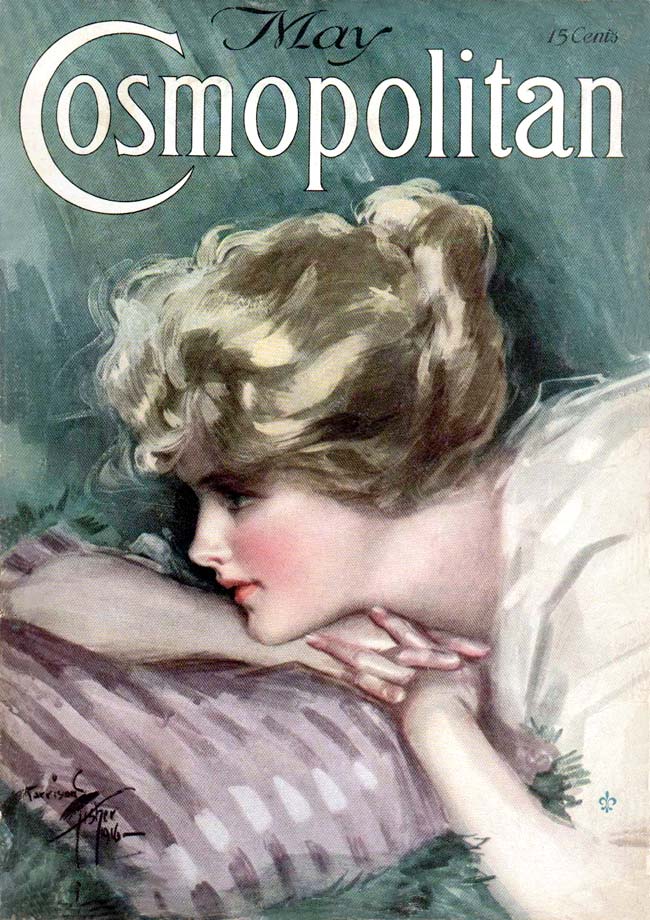 ИСТОРИЯ ЖУРНАЛА Cosmopolitan В ГРАФИКЕ Chandler Christy
