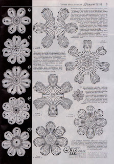 Узоры крючком из Журнала Дуплет №154