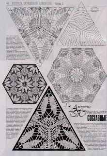 Узоры крючком из Журнала Дуплет №154