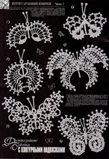 Узоры крючком из Журнала Дуплет №154