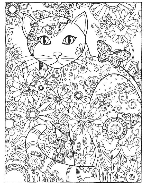 Раскраски антистресс 