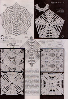 Узоры крючком из Журнала Дуплет №154