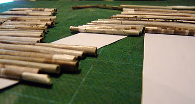 Панно из цветных журналов