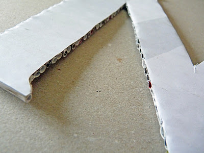 Панно из цветных журналов