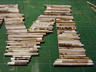 Панно из цветных журналов Панно из цветных журналов