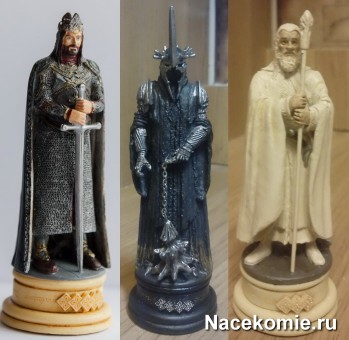 Фигурки из первых выпусков коллекции Власетлин колец