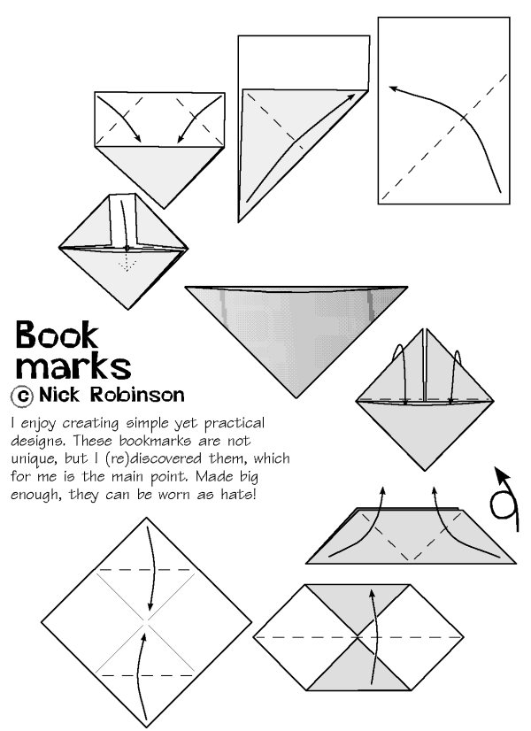 Красивая закладка из бумаги для книги (оригами) youtube.