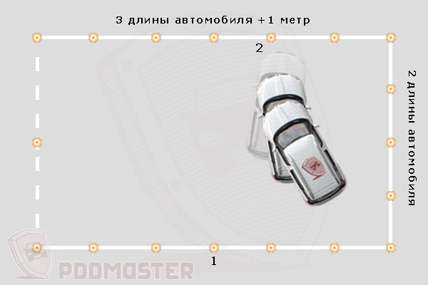 Включение первой передачи при выполнении разворота