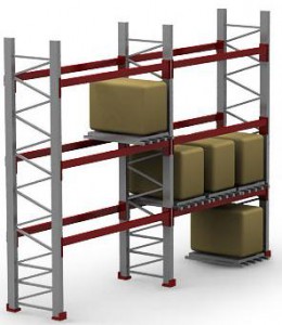 Испытания стеллажей