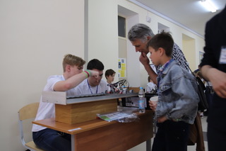 Иван Проценко и Андрей Киселев во время олимпиады