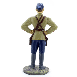 Оловянная миниатюра офицер ВВС РККА в летней форме