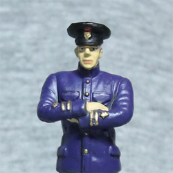 Оловянная миниатюра Офицер ВМФ в повседневной форме