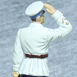 Оловянная миниатюра генерал-майор авиации в летнем обмундировании