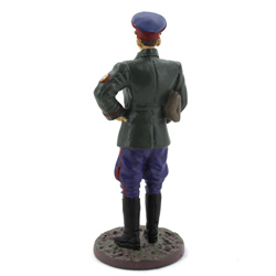 Оловянная миниатюра комиссар госбезопасности в повседневной форме